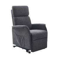 Yass Electric Recliner Lift Chair Charcoal Grey