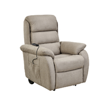 Brighton Electric Recliner Lift Chair with Wheels Taupe
