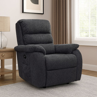 Anzac Lift Recliner With Massage & Heated - Dark Grey