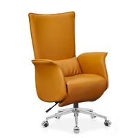 Junee Office Recliner Chair Orange