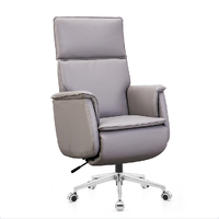 Leeton Office Recliner Chair Koala Grey