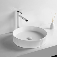 Ceramic Basin Matte White 40.5x40.5x10cm