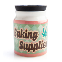 Large Baking Supplies Stash It! Storage Jar