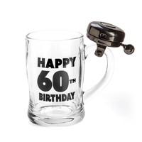 Happy 60th Birthday Bell Mug