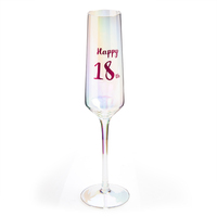 Happy 18th Tallulah Aurora Prosecco Glass