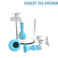 Faucet  Silicone Tea Infuser Tea Hanging Drink 