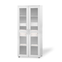 Double Door Storage Cabinet Organiser 