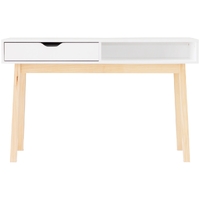 Alma Scandi 1 Drawer 1 shelf Console Table