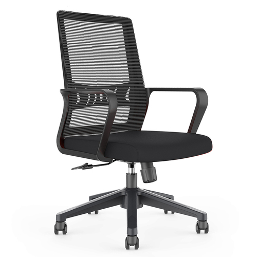 Ezel Medium Back Office Chair Black