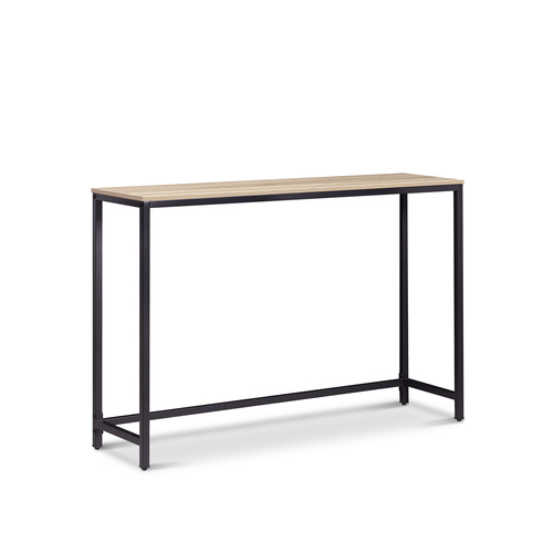 Rome Industrial Style Console Table Oak
