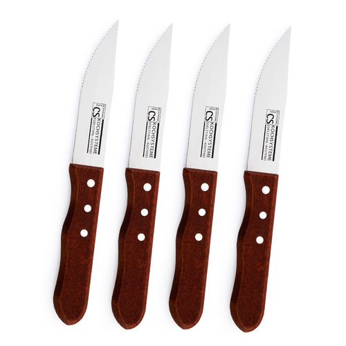 BRUHL 4pcs Jumbo Steak Knife Set