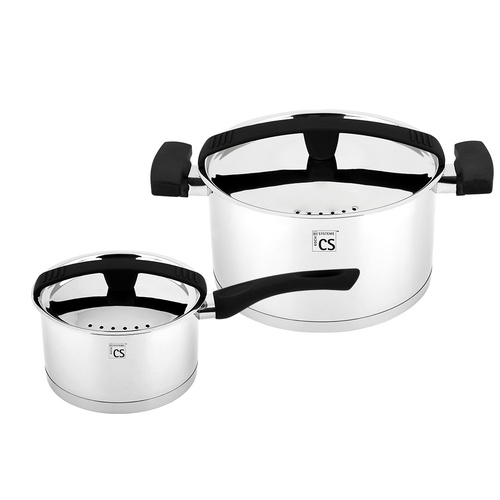 PADERBORN 2pc Casserole and Saucepan Set