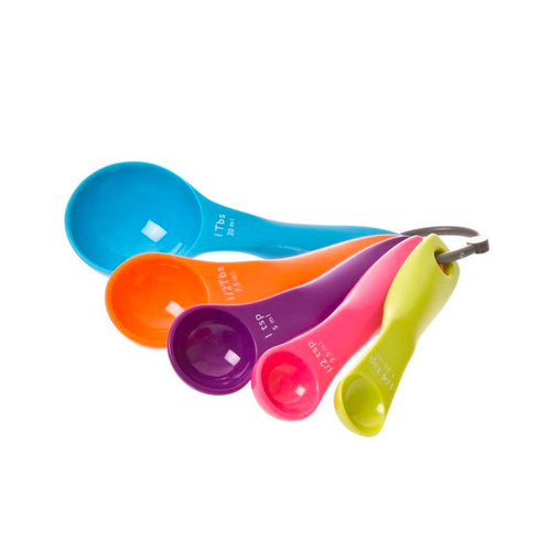 Appetito 5pc Measuring Spoon Set Multi Colours