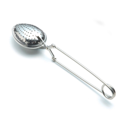 Teaology Stainless Steel Oval Spring Tea Infuser  