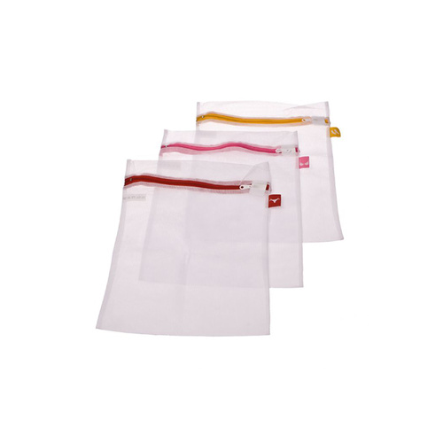 Dline Set of 3 33 x 25cm Washing Bag with Label Tags