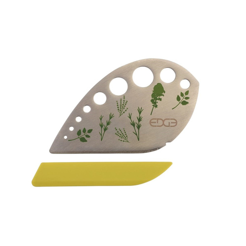 Edge Design Stainless Steel Herb Stripper With Protective Sleeve 
