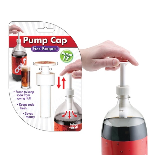Jokari Pump Cap Bottle Stopper