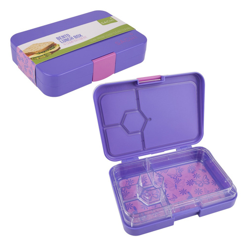 Sachi 4 Compartment Bento Lunch Box Butterflies