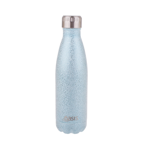 Oasis 500ml Stainless Steel Double Wall Insulated Drink Bottle Arctic Blue