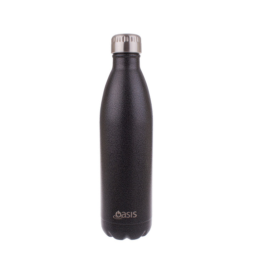 Oasis 750ml Stainless Steel Double Wall Insulated Drink Bottle Hammerstone Grey