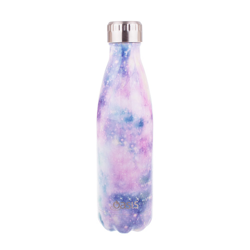 Oasis 750ml Stainless Steel Double Wall Insulated Drink Bottle Galaxy