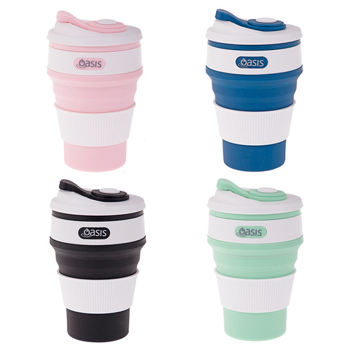 Oasis Set of 2 Collapsible Cup 350ml 
