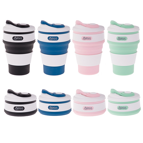 Oasis 12oz 350ml Collapsible Cup