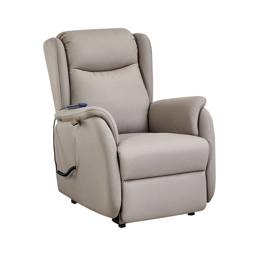 Hobart Electric Recliner Lift Chair Taupe Beige