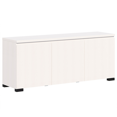 Elara 3 Door Buffet White