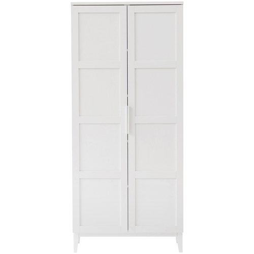 Tenley 5 Tier 2 Door Multipurpose Cupboard White