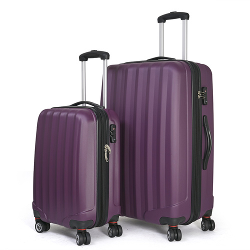 Conwwod SureLite 2pc Luggage Suitcase - Hard Case Plum